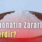 Karbonatın Zararları Nelerdir? 3 karbonat zarar
